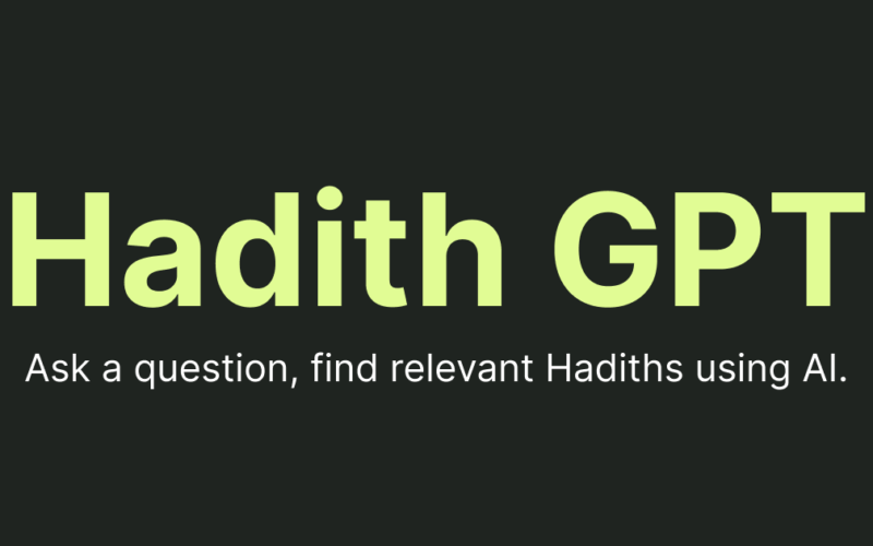 Hadiths-GPT-ask-questions HadithGPT AI tool hadith generator sunnah gpt quran gpt, AI chatbot hadith of the day