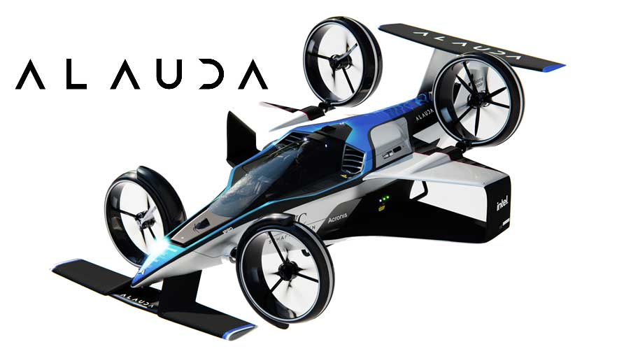 Alauda Aeronautics First Electric Flying Race Car