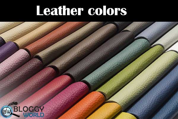 different colors of leather for furniture (sofa or couch)