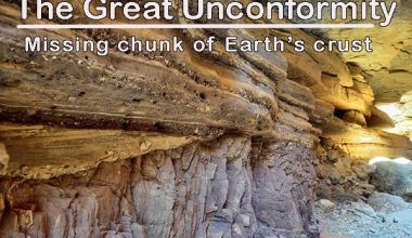 the great unconformity. the missing chunk of earth crust is discovered