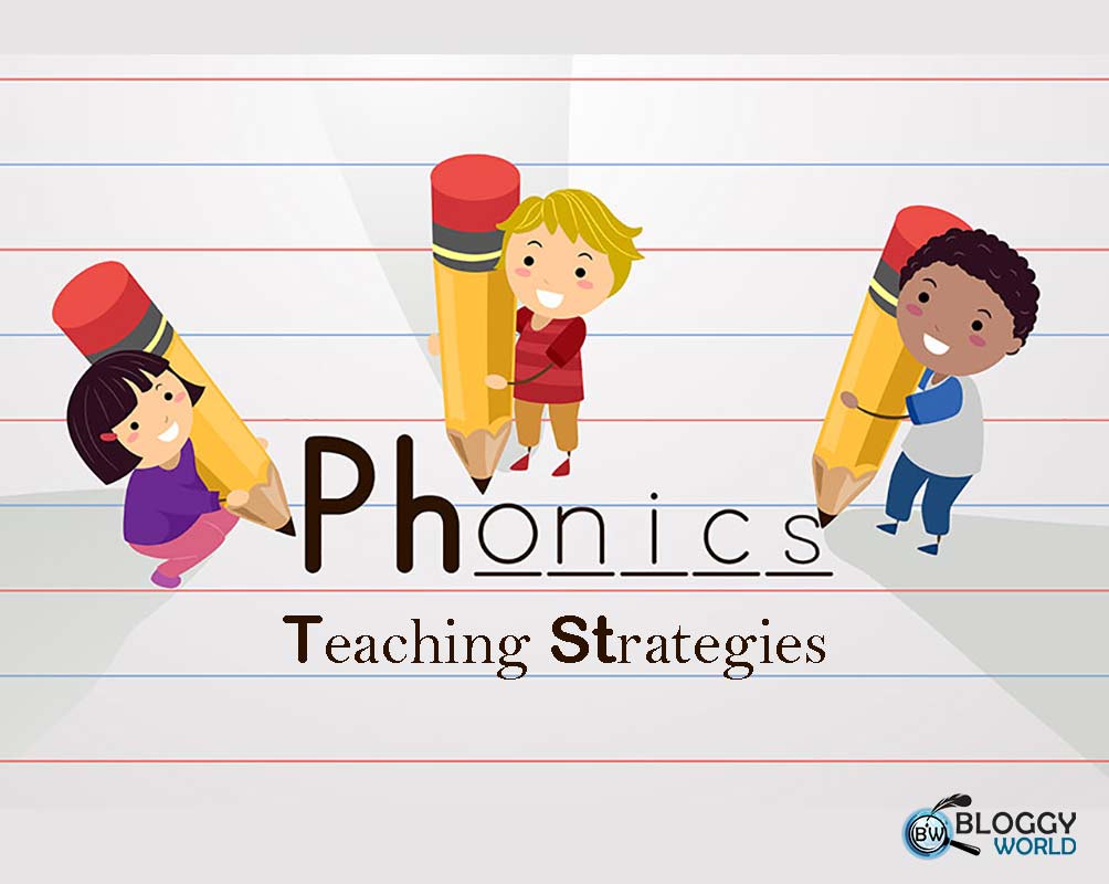 how to start teaching reading with phonics to kids, best teaching strategies for reading image presented by bloggy world