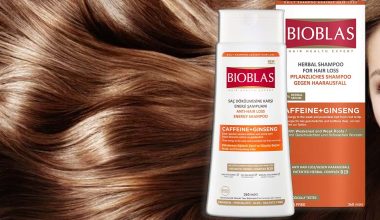Bioblas Anti Hair Loss Energy Shampoo Caffeine + Ginseng 360 ml lowest price in pakistan best herbal shampoo for hair loss image presented by bloggywolrd