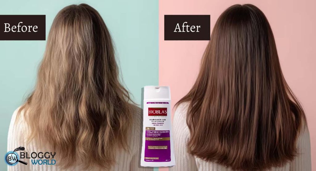image present Bioblas brings your hair back to life with every wash bioblas collagen+keratin shampoo best turkish shampoo image presented by bloggy world