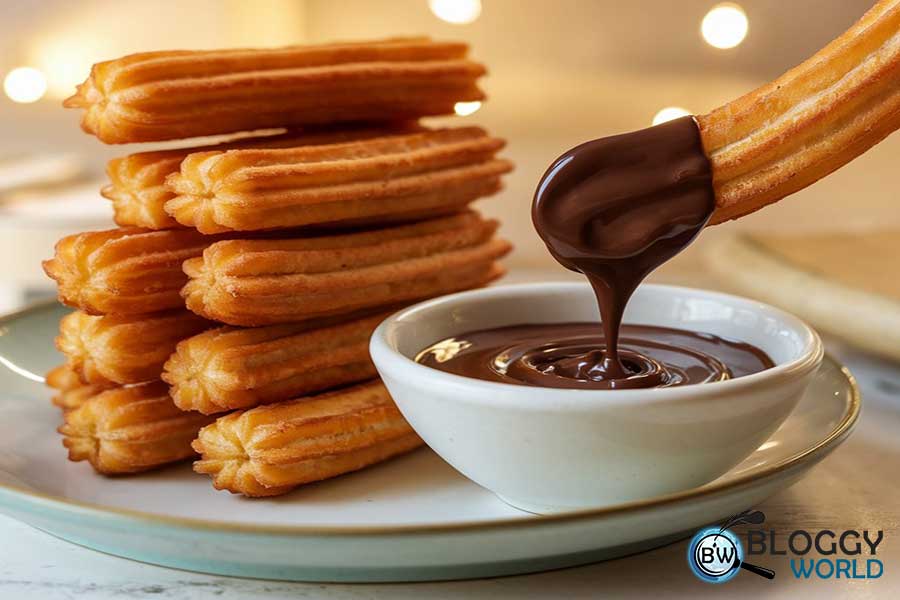 easy quick churros recipe with simple ingredients