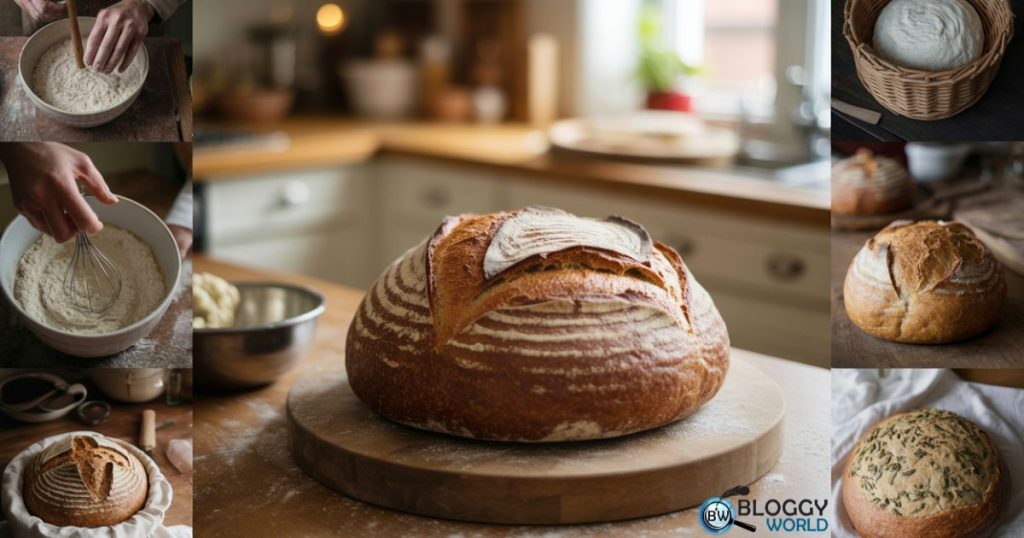 mixing, whisking, dough rising, and various baked breads.