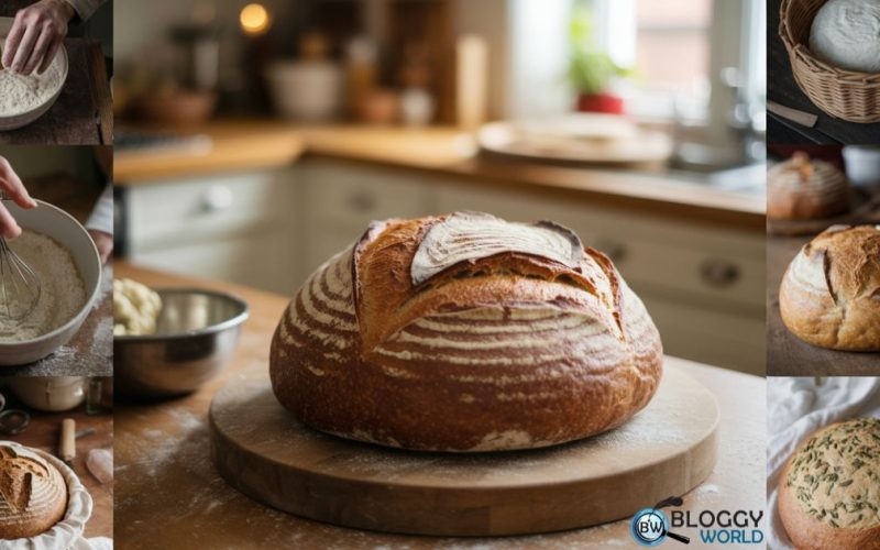 mixing, whisking, dough rising, and various baked breads.