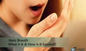a girl noticing bad breath which is keto breath .find answers of questions what is it and how is it treated