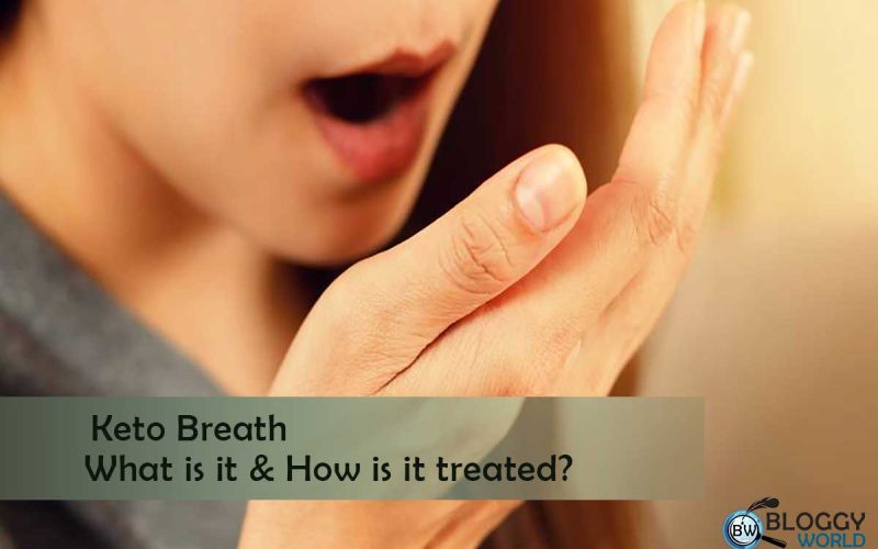 a girl noticing bad breath which is keto breath .find answers of questions what is it and how is it treated