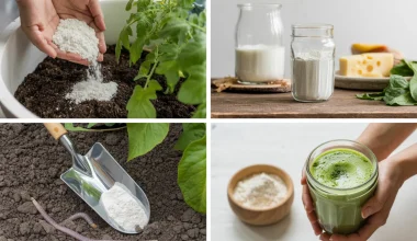 best use of homemade calcium powder spending zero money